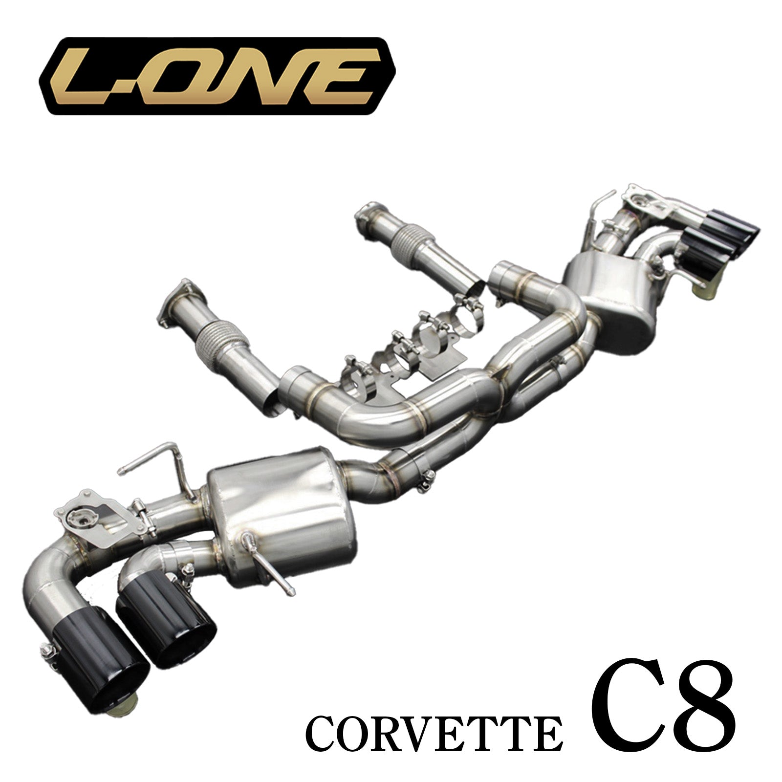 C8コルベット用L-ONE製マフラー