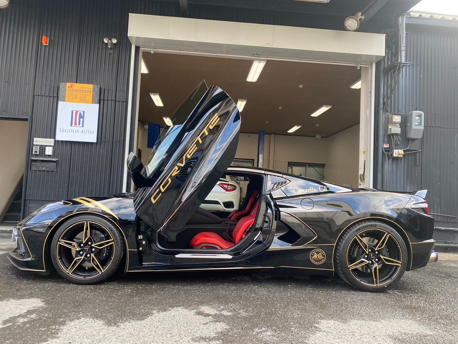 C8コルベットをL-ONE製品でカスタムしましょう！