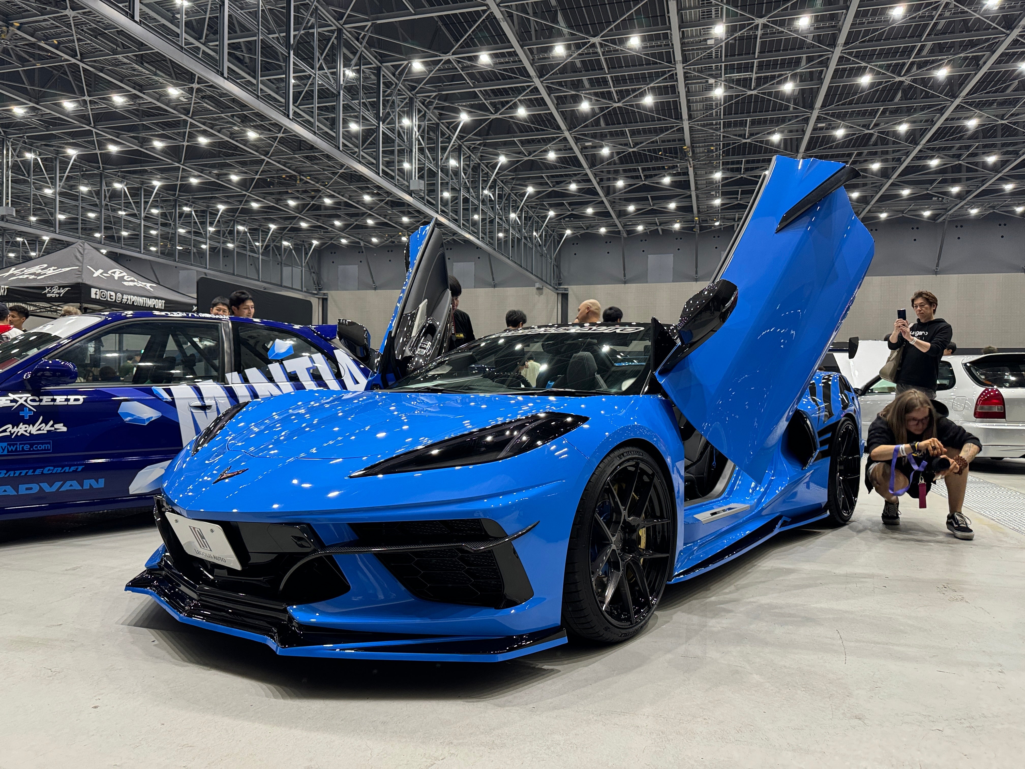 C8コルベットにはエアロを装着しましょう！