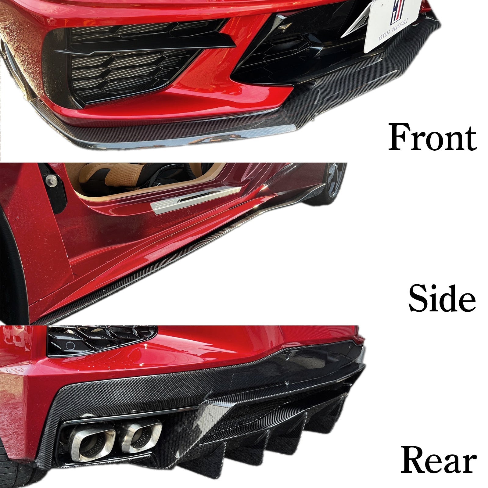 C8コルベットのエアロカスタムについて！