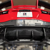 C8コルベット用 カーボンリアディフューザーフィン L-ONE製